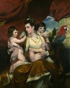 Sir Joshua Reynolds, Portrait of Lady Cockburn and her three oldest sons